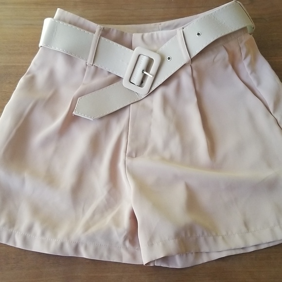 Classy rose gold dress shorts - Picture 3 of 4